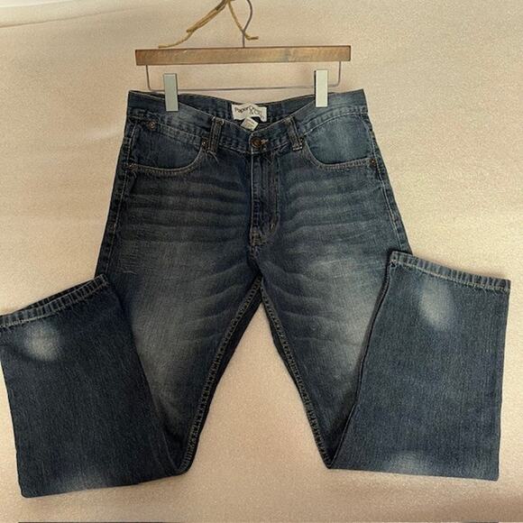 Paper Denim & Cloth 34x30 Straight Leg Jeans Mens Distressed. Casual Or Work - Picture 1 of 8